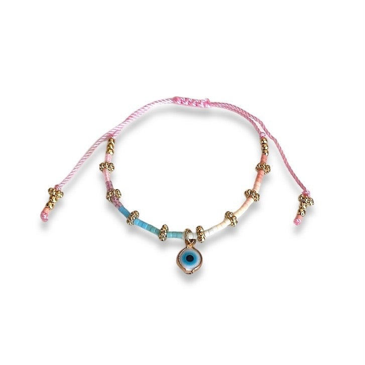 Pulsera Ojo Turco Colores Pasteles