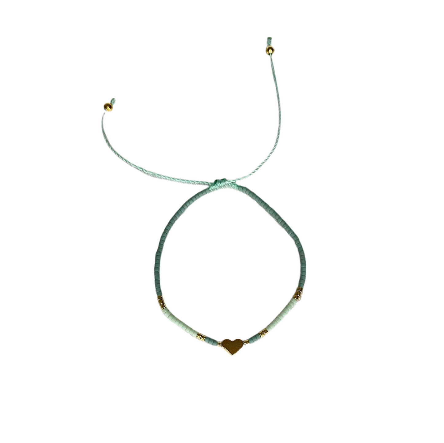 Pulseras de Corazon Hilo