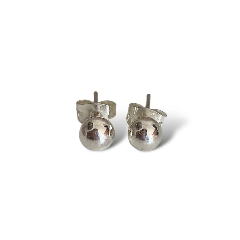 Aretes Bola de Plata