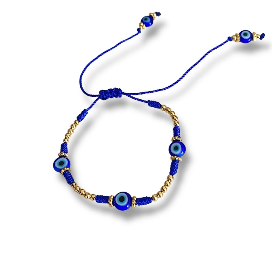 Pulsera Ojo Turco de Colores Bolitas
