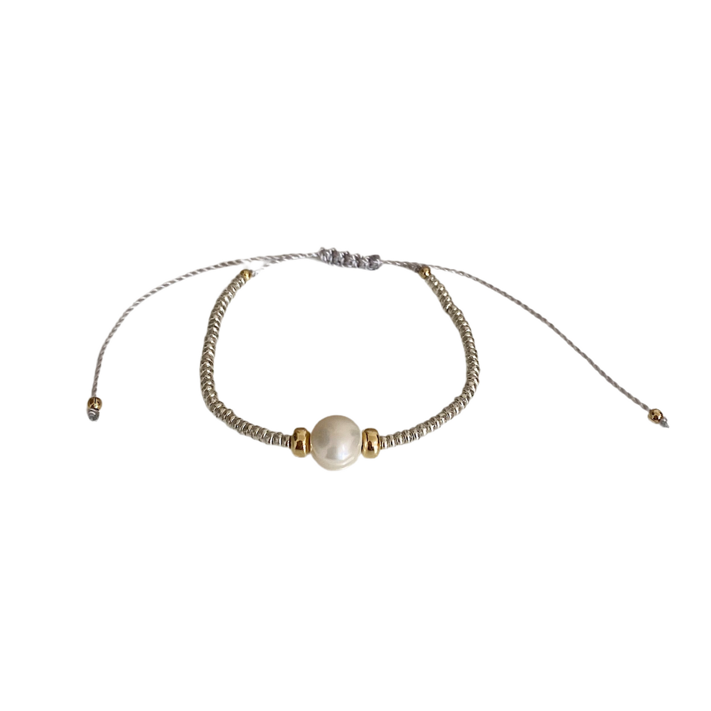 Pulsera Chaquira con Perla