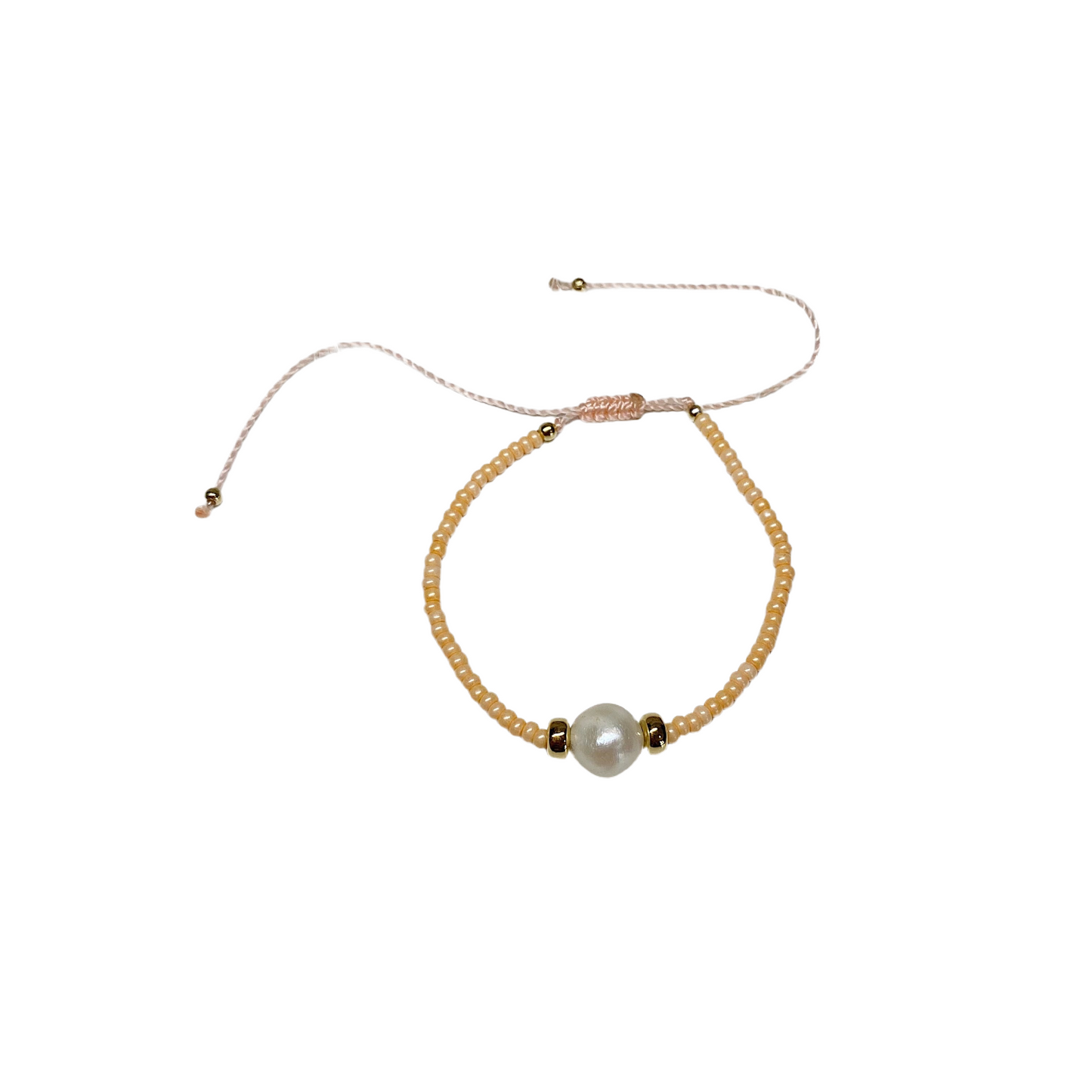 Pulsera Chaquira con Perla