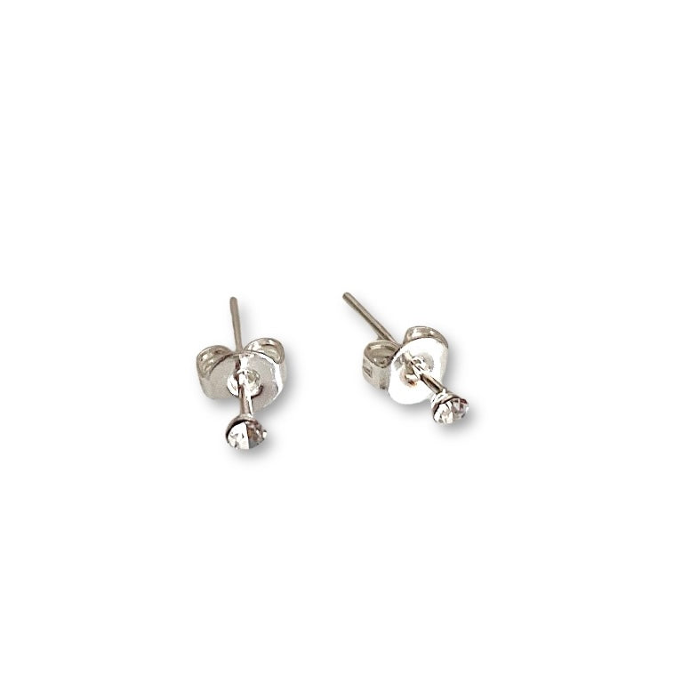 Aretes Zirconia Mini Plata