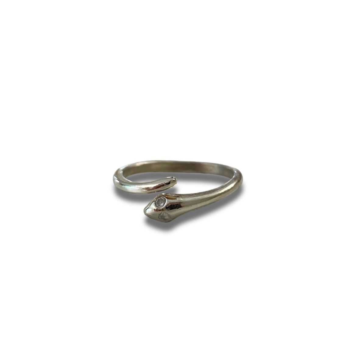 Anillo de Plata Cabeza de Serpiente