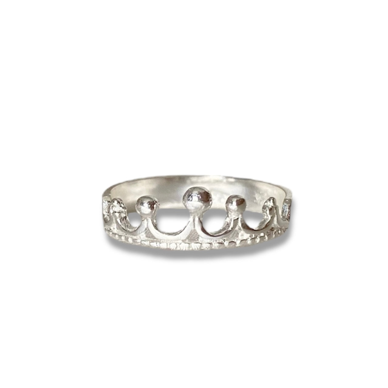Anillo de corona de Plata