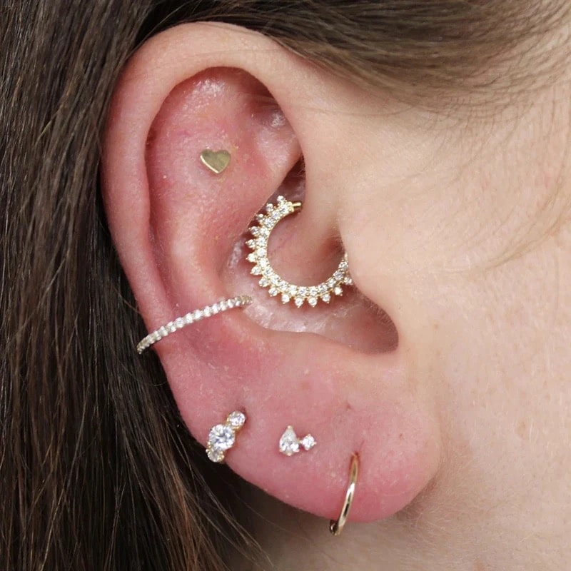Aretes Para Daith Una Vista