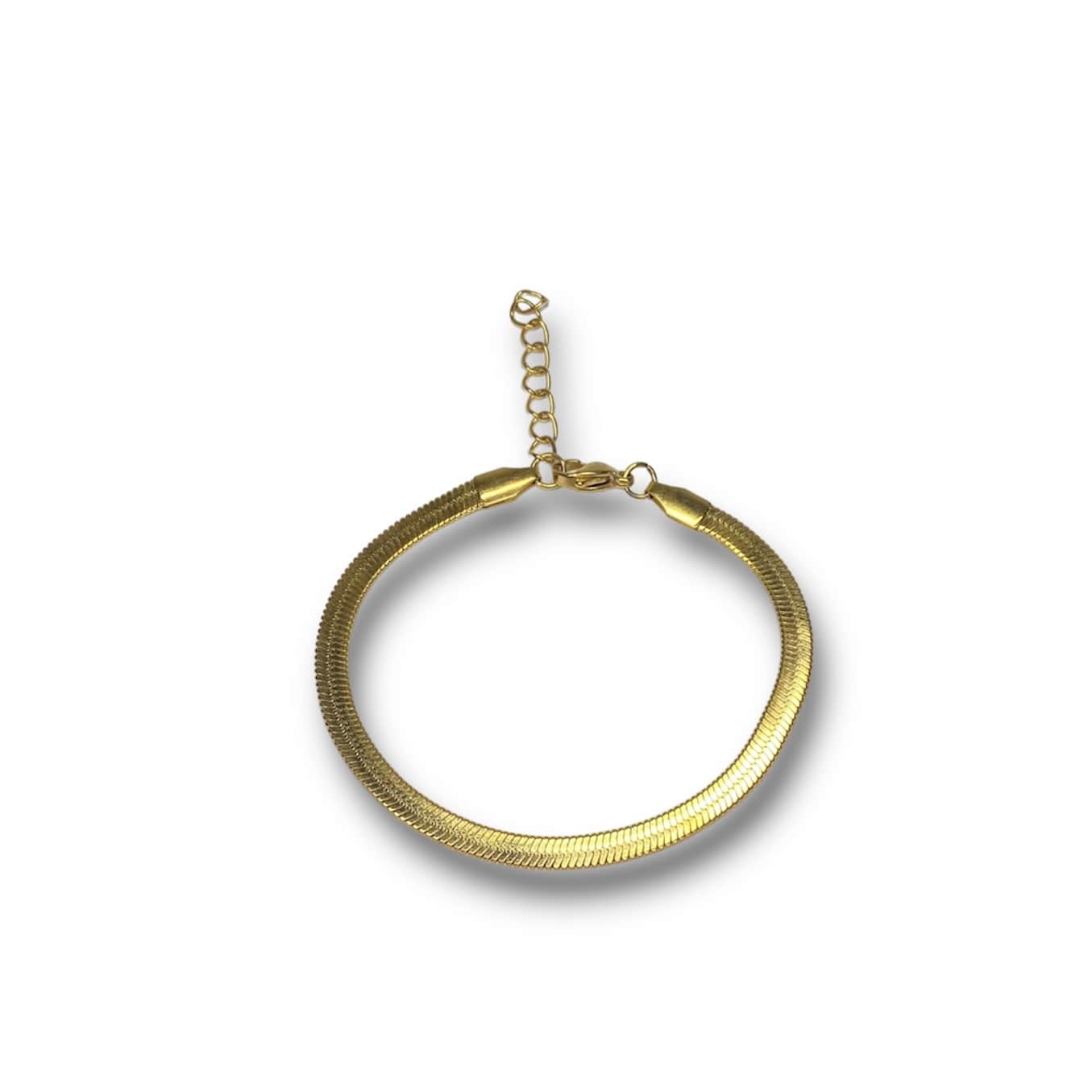 Pulsera Plana De Acero