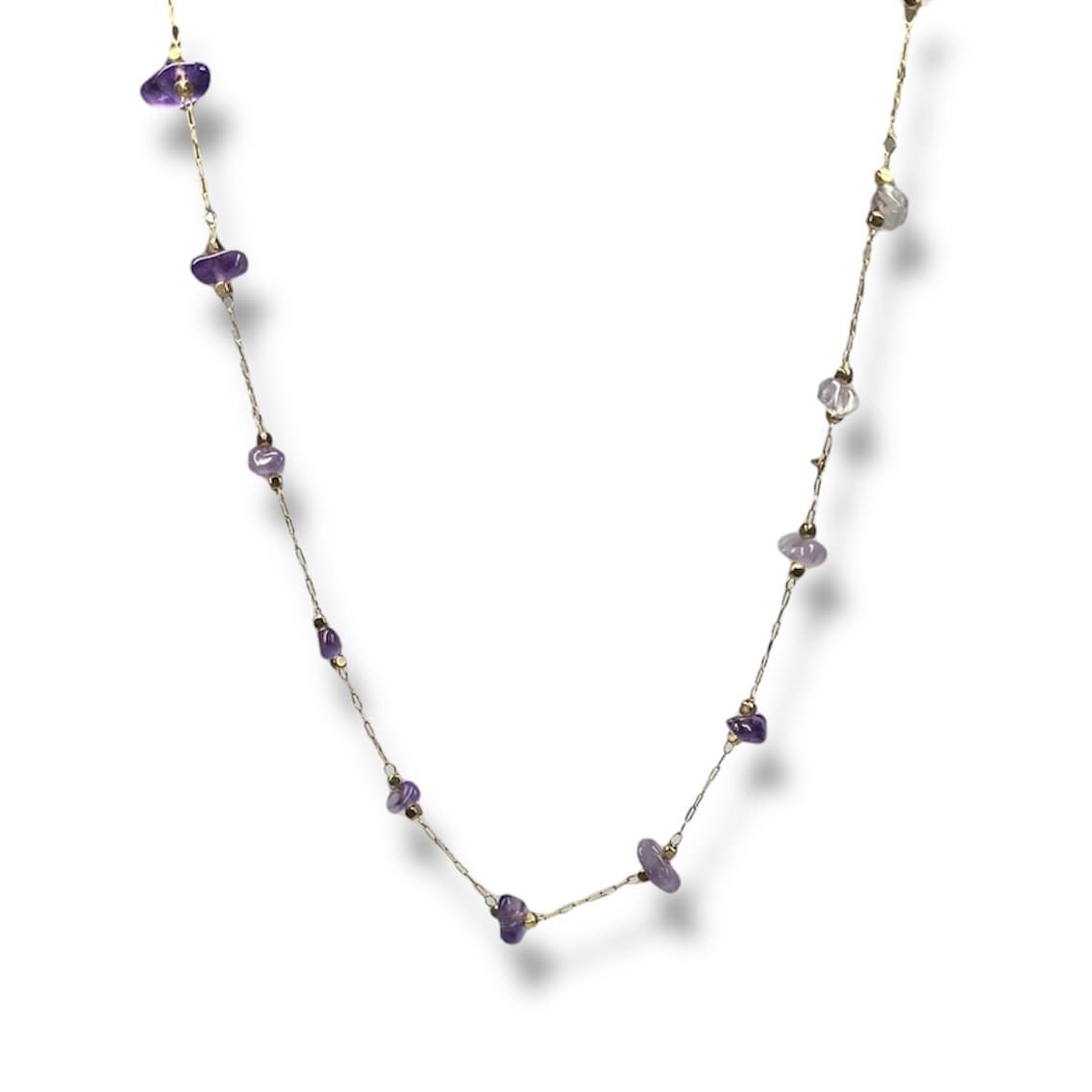 Choker De Cuarzo Morado