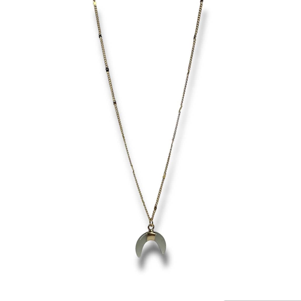 Collar De Cuerno Cuarzo