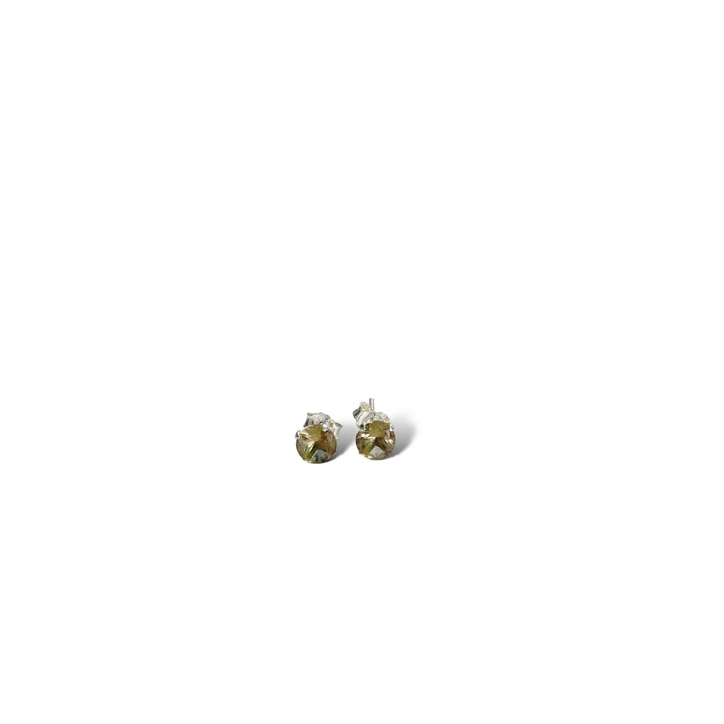 Aretes De Piedra Preciosa Zultanita Y Plata .925