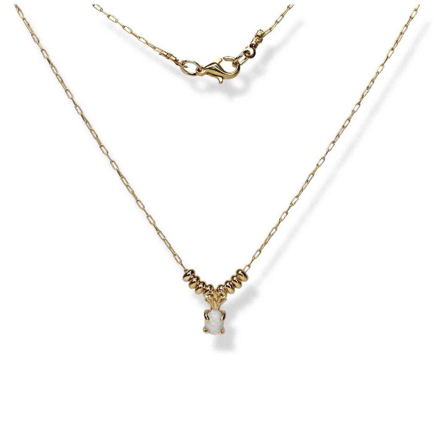 Collar De Piña Con Ópalo