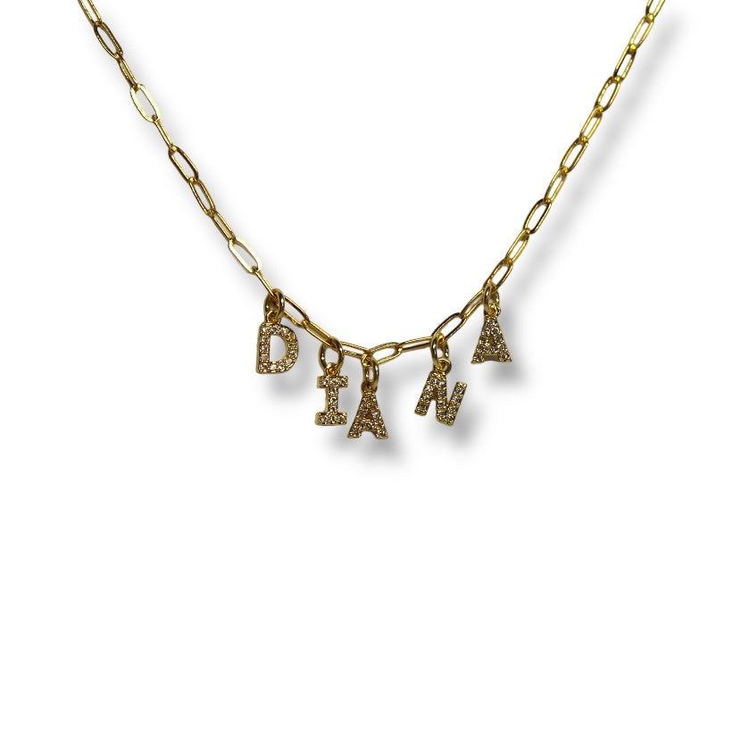 Collar De Nombre Personalizado