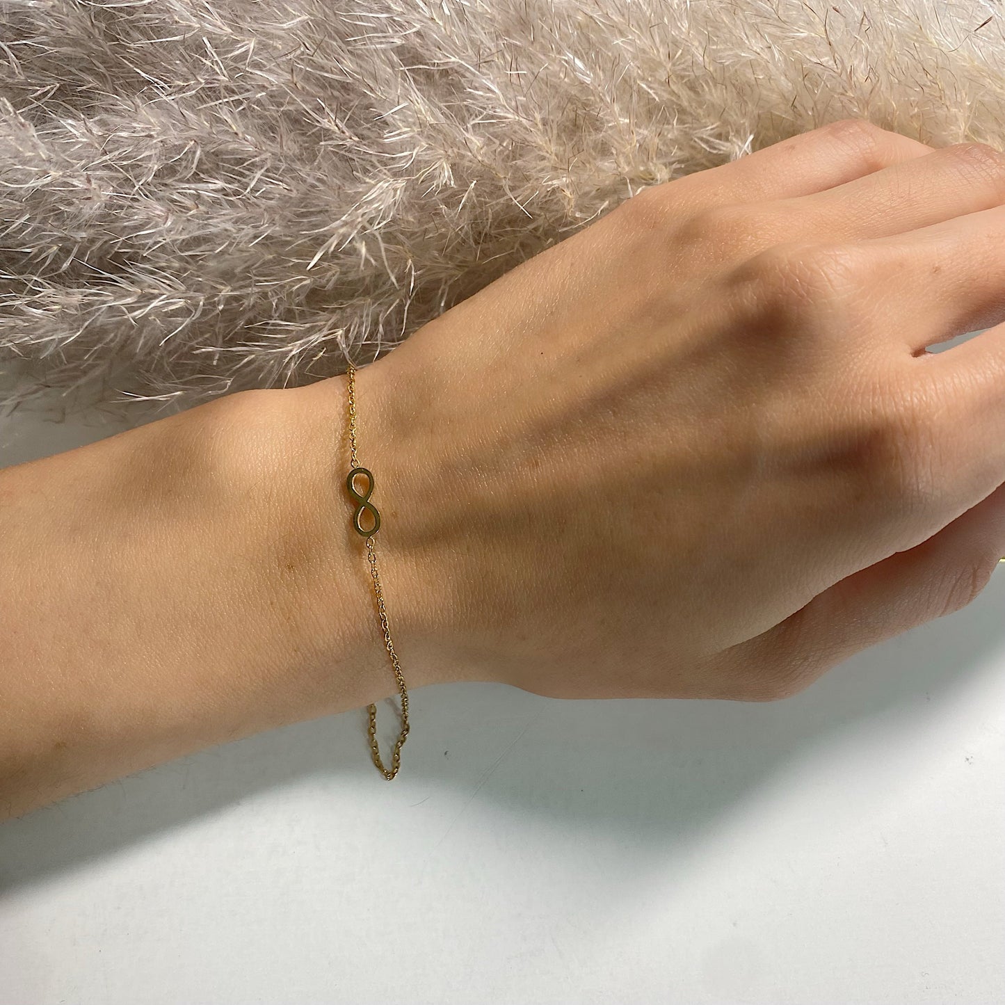 Pulsera Infinito De Acero