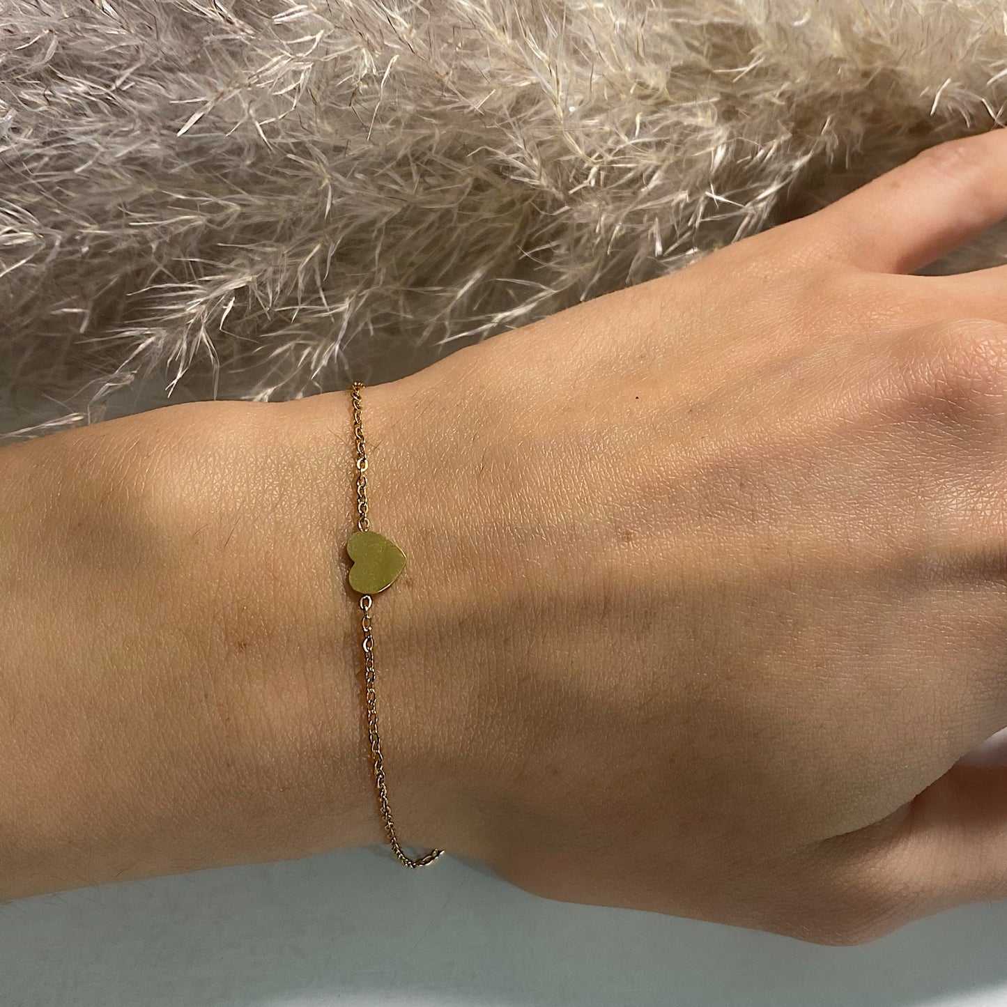 Pulsera Corazón De Acero