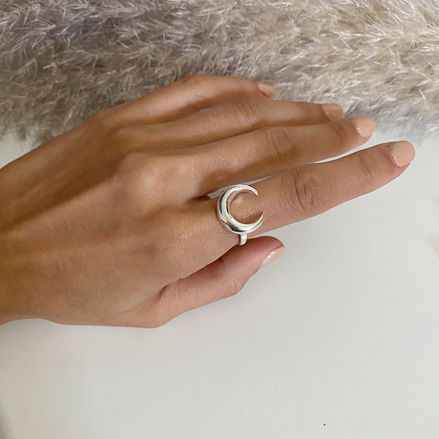 Anillo de Plata Luna