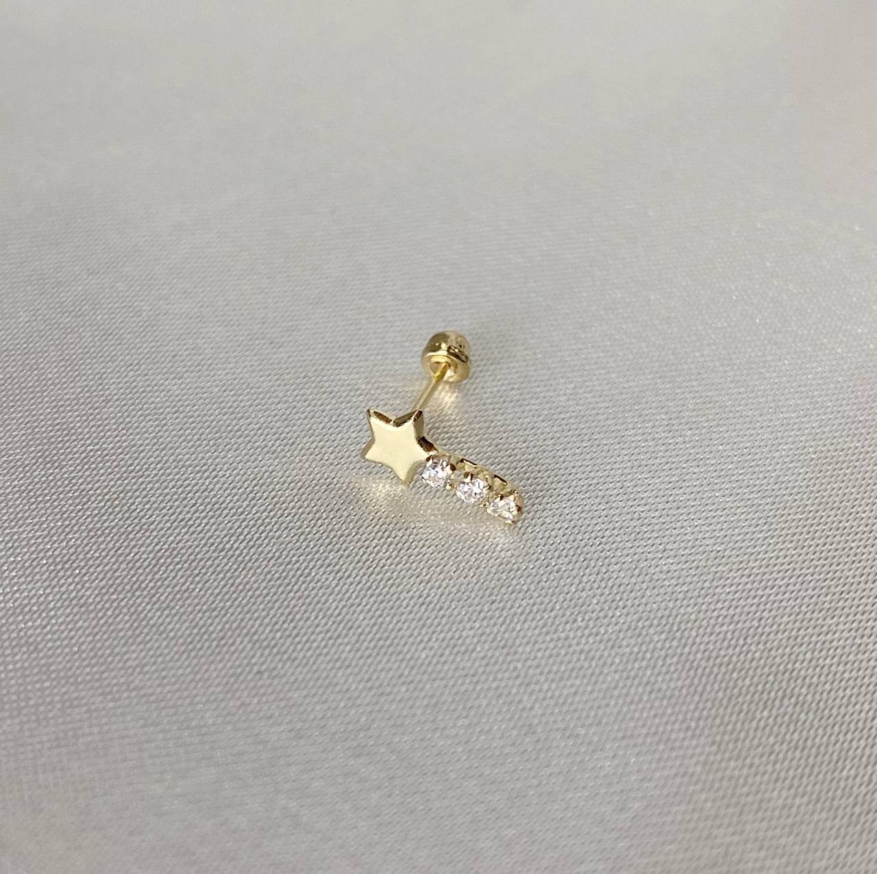 Broquel Estrella Fugaz Con Zirconias