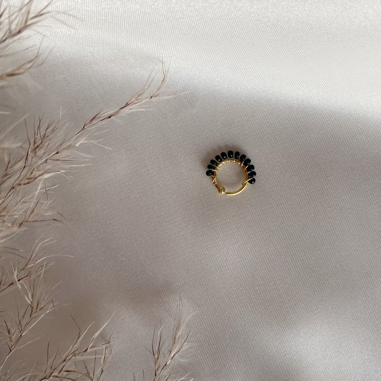 Piercings Aretes Bordados de Colores