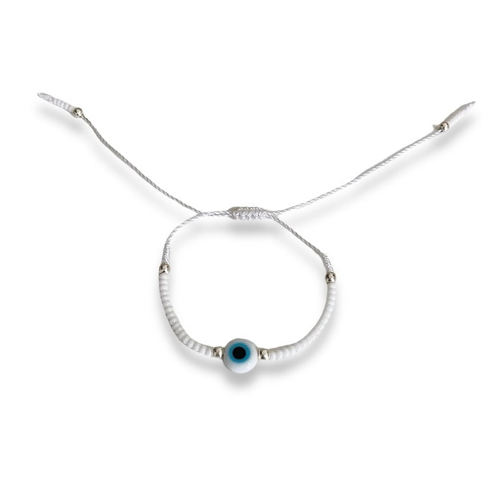 Pulsera Ojo Turco con Plata