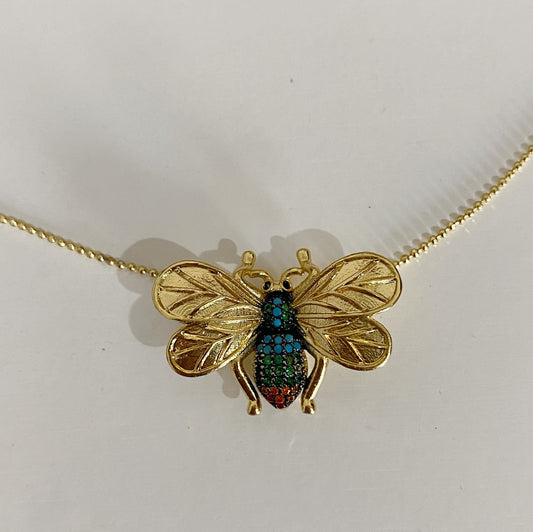 Collar de Abeja Colores